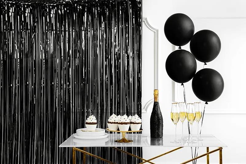 black and white party