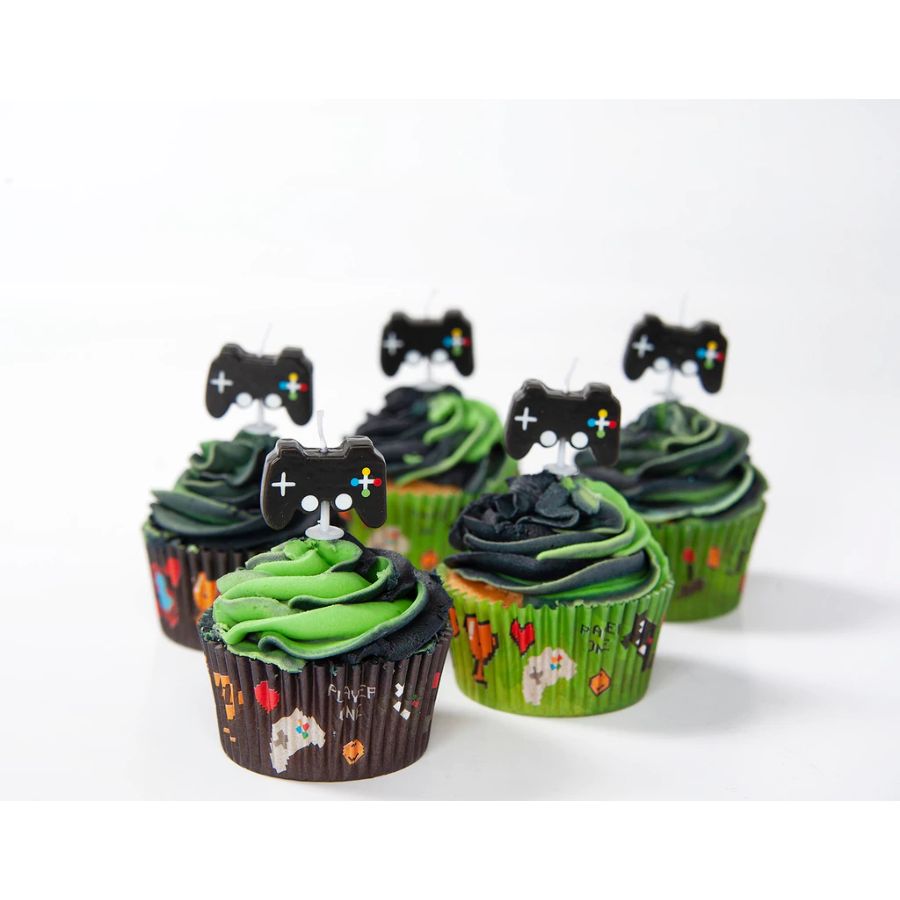 Gaming party θήκες cupcakes