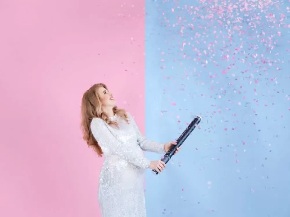 Gender Reveal κανονάκι για αποκάλυψη φύλου