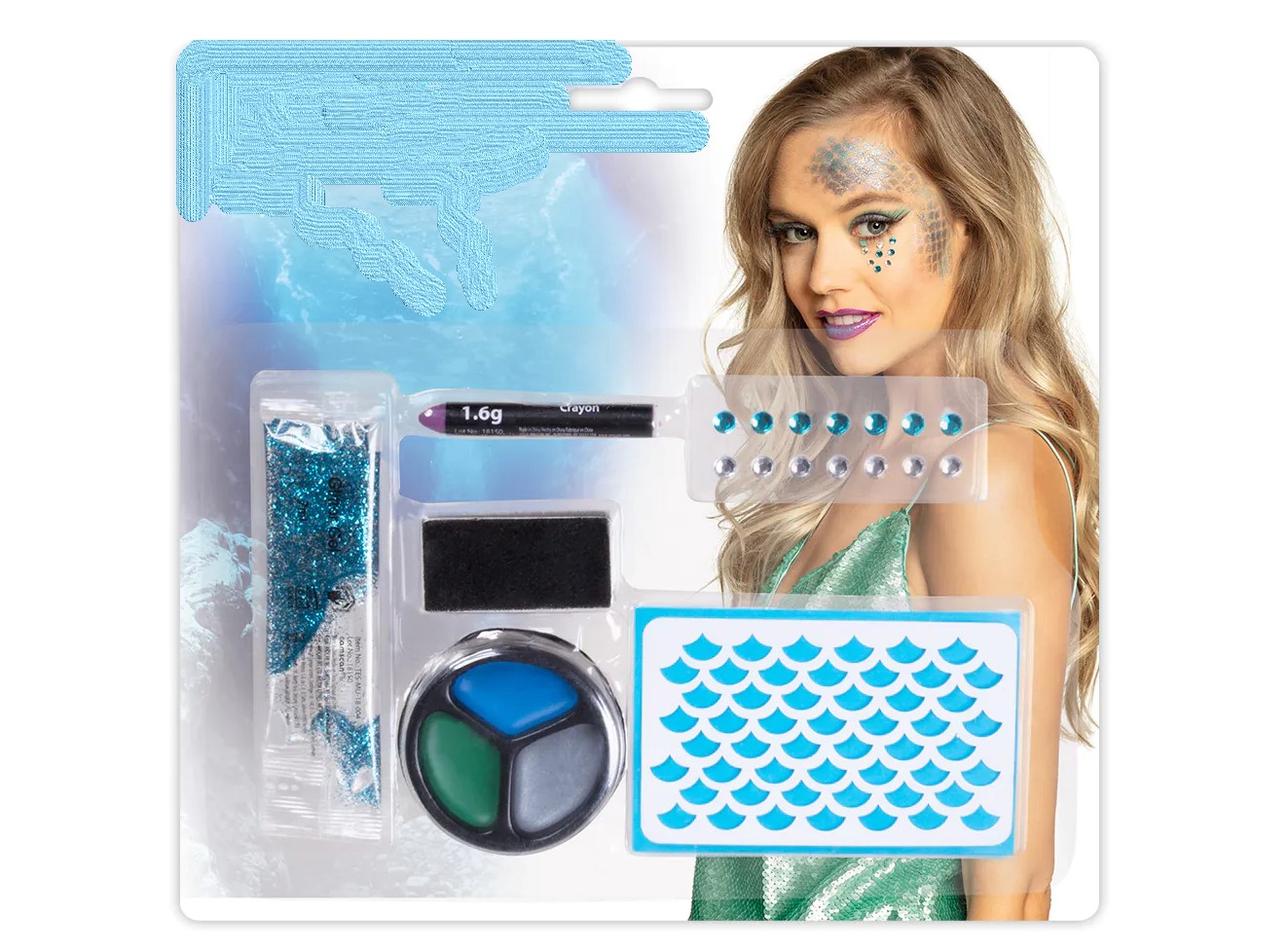 Γοργόνα σετ για face painting