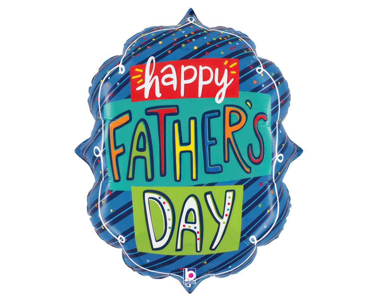 Happy Father's Day foil μπαλόνι για την ημέρα του πατέρα 69εκ