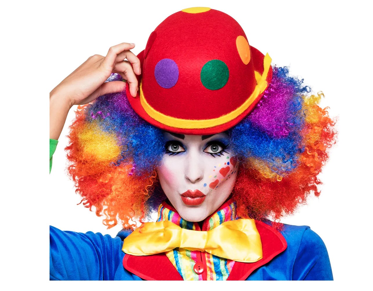 face painting κλοουν