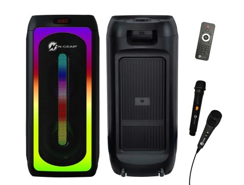 Let's Go Party Juke 808 Bluetooth ηχείο για πάρτυ με μουσική και Καραόκε