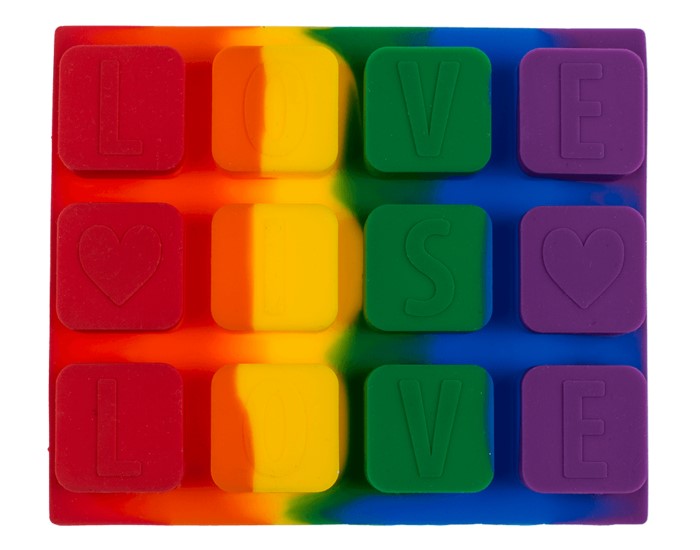 Love is love παγοθήκη σιλικόνης