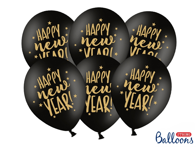 happy new year μπαλόνια