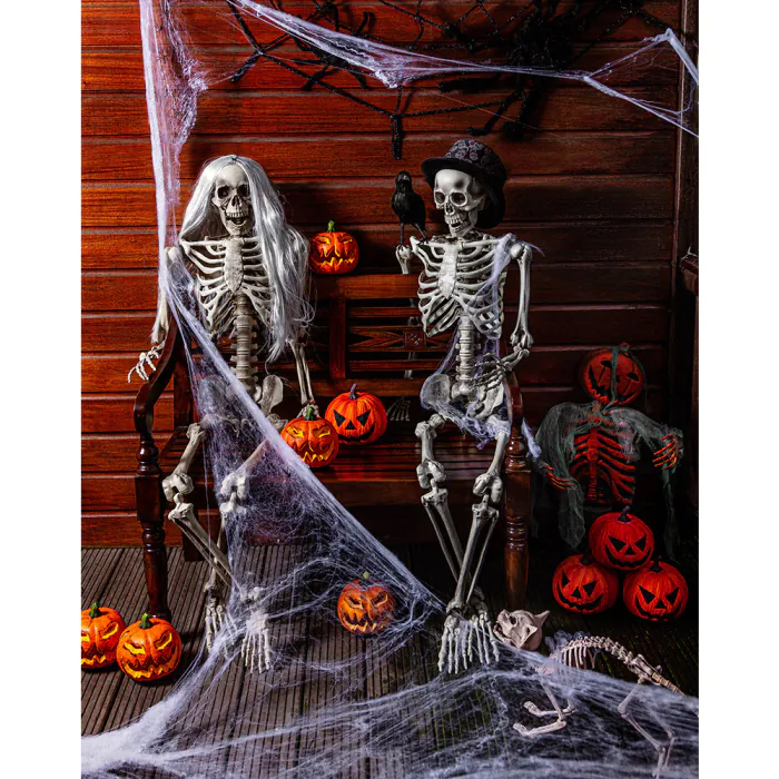 halloween διακοσμηση σκελετοι