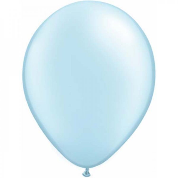 Ανοιχτό Γαλάζιο Περλέ Λάτεξ Μπαλόνια (5τμχ)