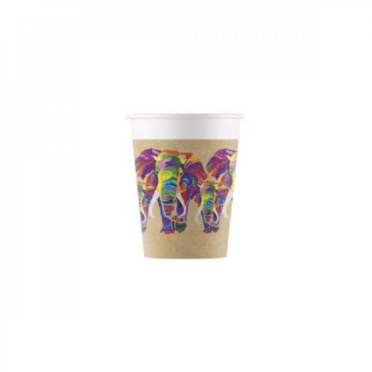 africa-elephant-paper-cups-themed-party-supplies-90605