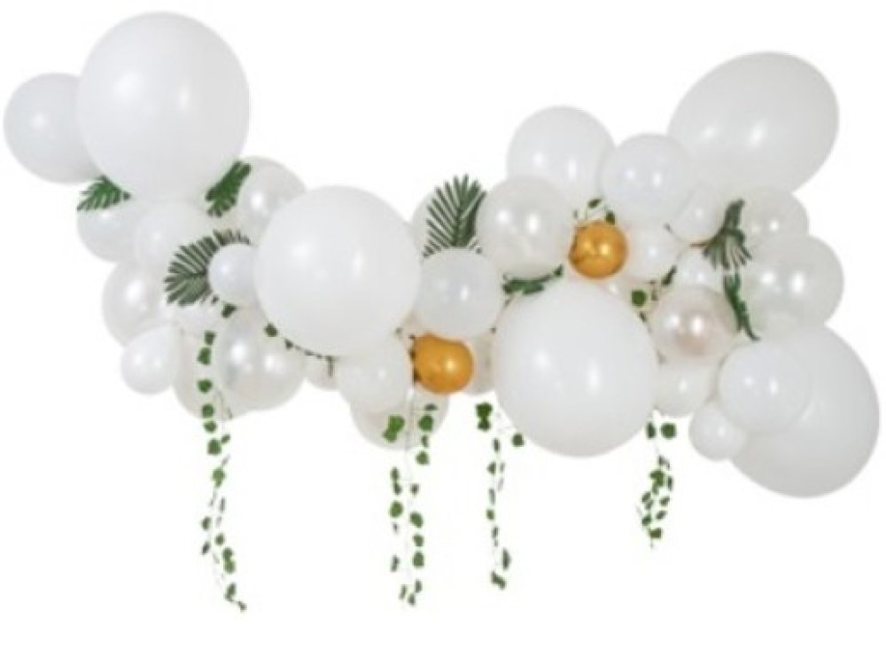 white-balloon-garland-with-ivy-and-tropical-leaves-91499