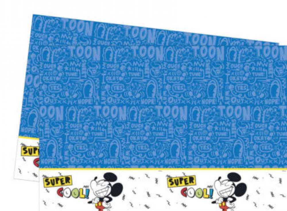 Super Cool Mickey plastic tablecover for kids party