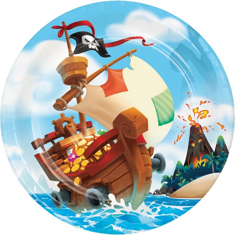 pirate-treasure-large-paper-plates-party-supplies-for-boys-339778