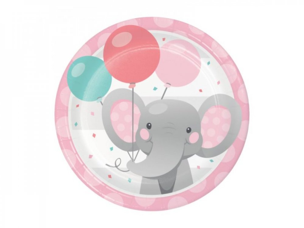 girl-elephant-small-paper-plates-346217