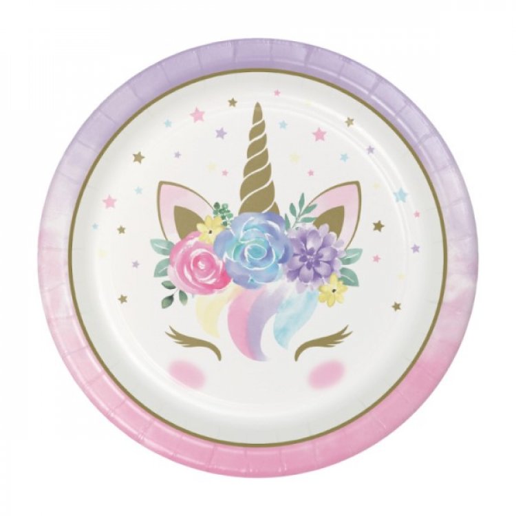 baby-unicorn-large-paper-plates-party-supplies-for-girls-343829