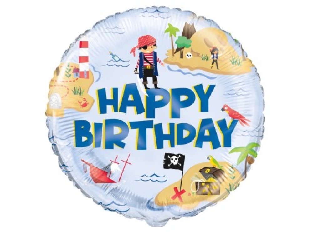 Μικρός Πειρατής Foil Μπαλόνι για Γενέθλια (45εκ)