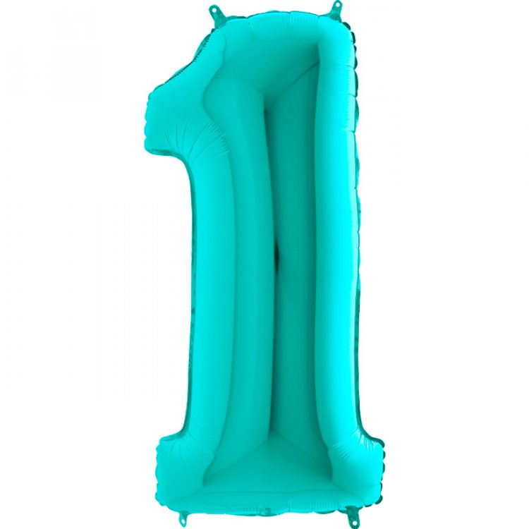 supershape-balloon-number-1-mint-green-for-party-decoration-171ti