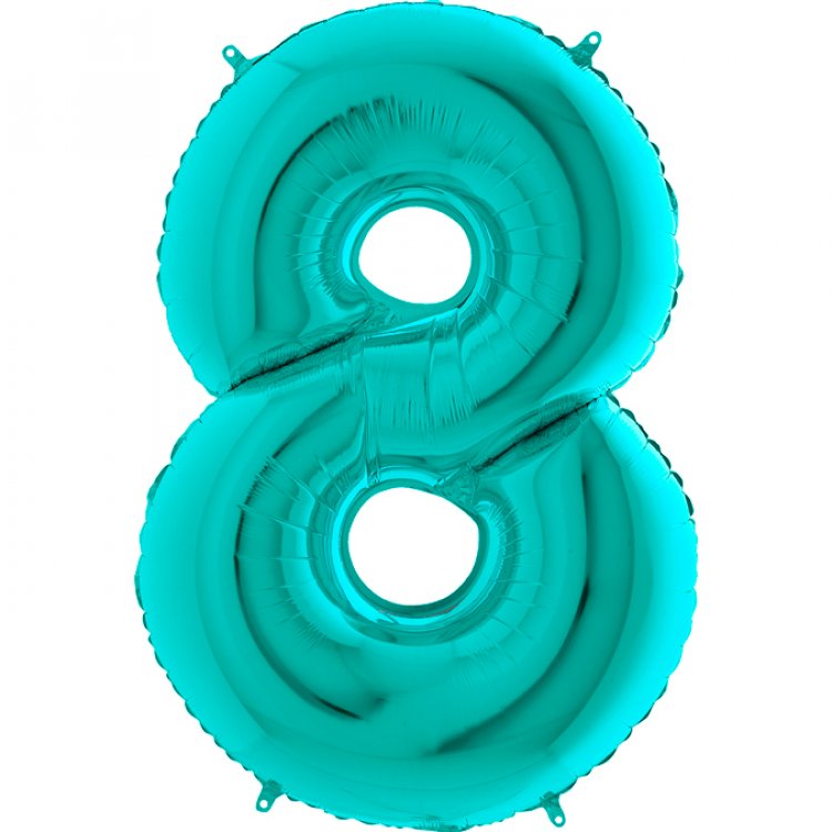 supershape-balloon-number-8-mint-green-for-party-decoration-178ti