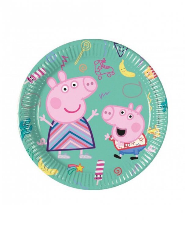peppa-the-pig-small-paper-plates-party-supplies-for-girls-91136