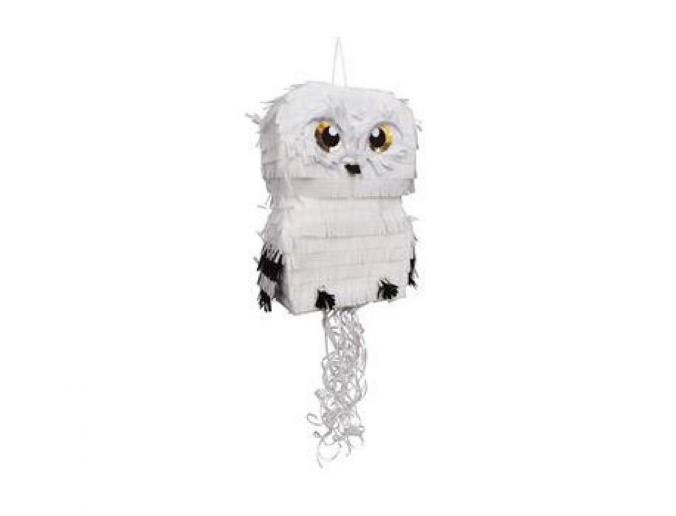 Pull pinata in the shape of an owl.