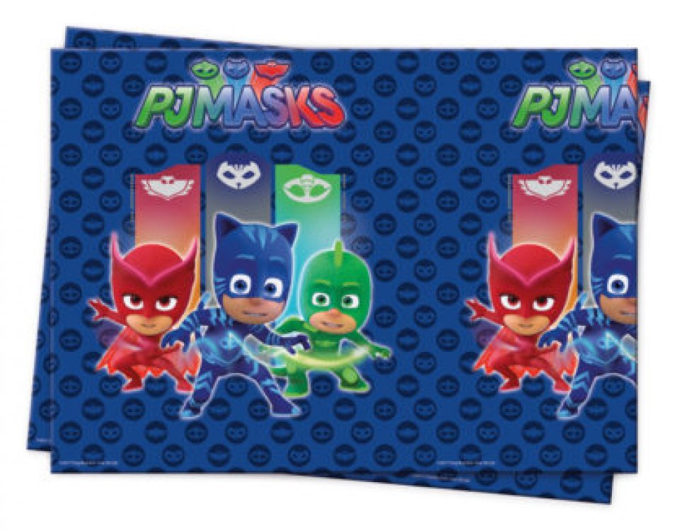 Pj Masks Plastic Tablecover Party Supplies For Boys