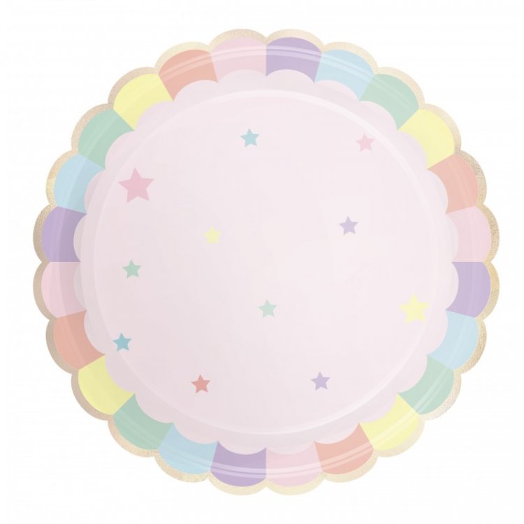 pink-pattern-paper-plates-theme-party-supplies-91310