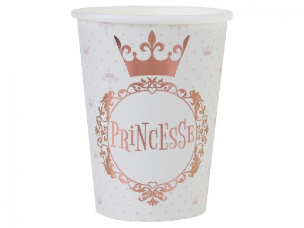rose-gold-princess-paper-cups-party-supplies-for-girls-7244