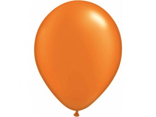 Πορτοκαλί Περλέ Λάτεξ Μπαλόνια (5τμχ)