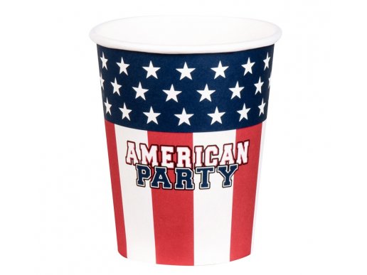 American party ποτήρια χάρτινα 10 τεμάχια