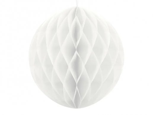 White honeycomb ball 30cm