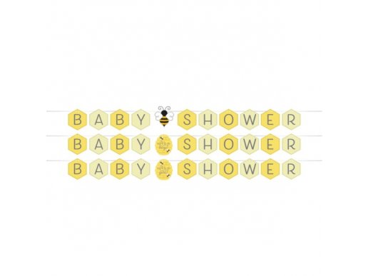 Γιρλάντα Μελισσούλα για Baby Shower (1,67μ)