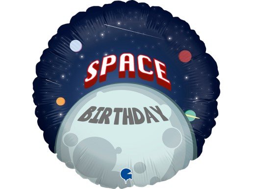Διάστημα Foil Μπαλόνι για Γενέθλια (46εκ)