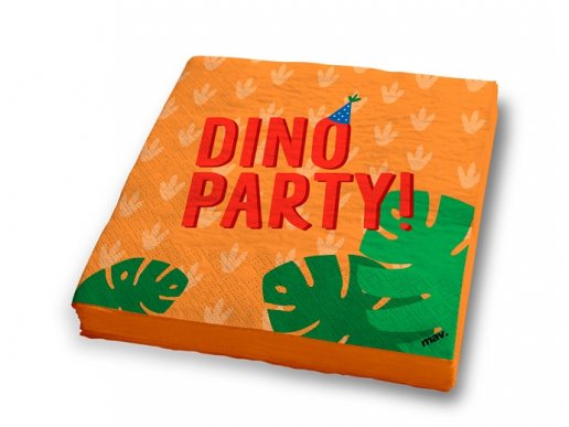 Dino Party χαρτοπετσέτες φαγητού 20τμχ