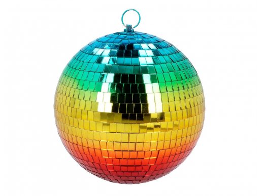 Rainbow disco ball 20cm