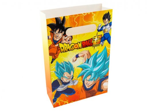 Dragon Ball Z χάρτινα σακουλάκια για μικρό δωράκια 4τμχ