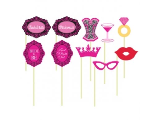 Sexy Team photo booth props for bachelorette party
