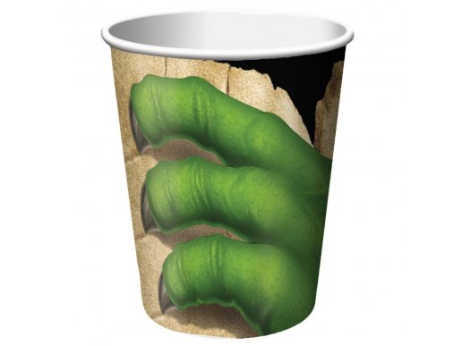 Dinosaures paper cups 8/pcs