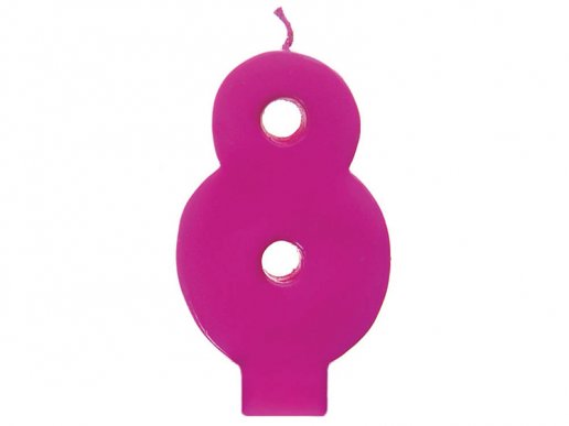 fuchsia-number-8-birthday-cake-candle-party-accessories-scw8-006