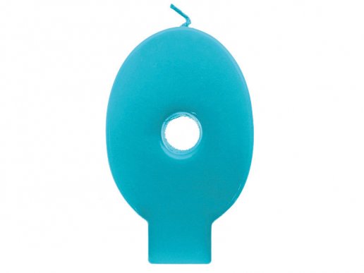 turquoise-candle-number-0-party-accessories-scw0083