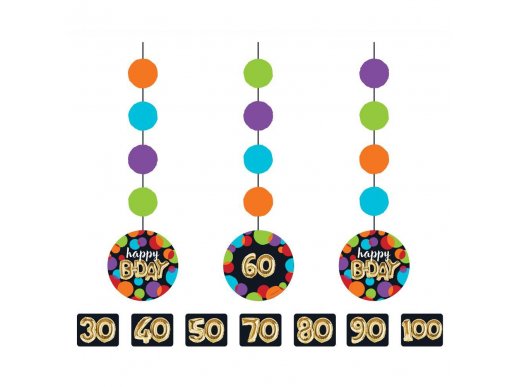 black-with-dots-gold-happy-bday-hanging-decoration-with-stickers-themed-party-supplies-332495