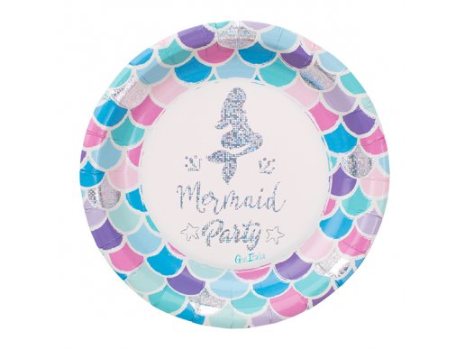 mermaid-small-paper-plates-party-supplies-for-girls-63924