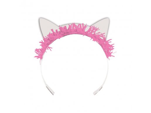 Purrfect party headband with little cats ears
