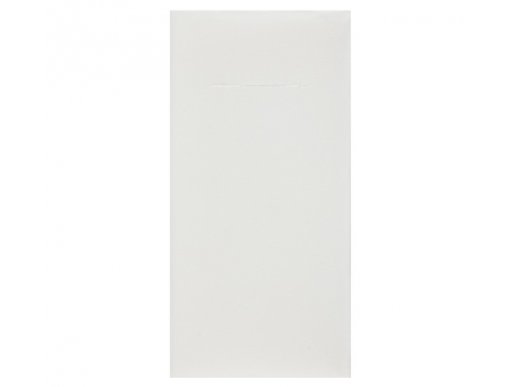 Eternity χαρτοπετσέτες κουβέρ σε άσπρο χρώμα 12τμχ