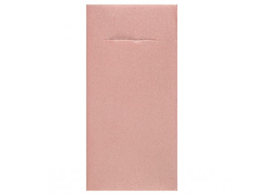Eternity χαρτοπετσέτες κουβέρ σε ροζ χρυσό χρώμα 12τμχ