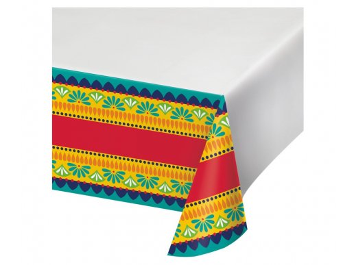 Fiesta Pottery paper tablecover