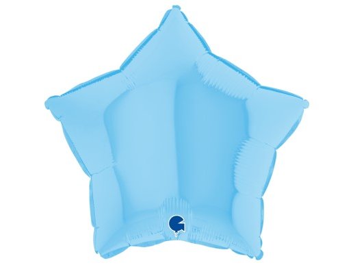 Γαλάζιο Αστέρι Foil Μπαλόνι (46εκ)