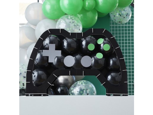 Game On balloon mosaic stand