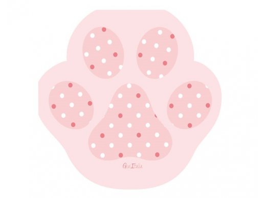 Γατούλα ροζ πατουσάκια χαρτοπετσέτες 16τμχ