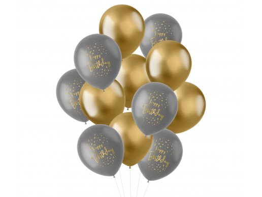 Golden dawn λάτεξ μπαλόνια για πάρτυ γενεθλίων 12τμχ