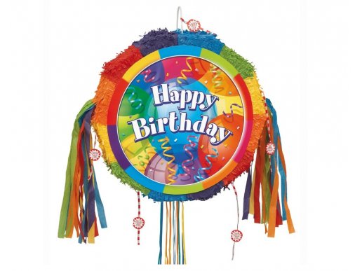 Happy Birthday πινιάτα για πάρτυ γενεθλίων 46εκ