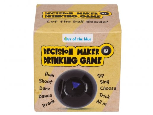 Decision making ball party game for adults