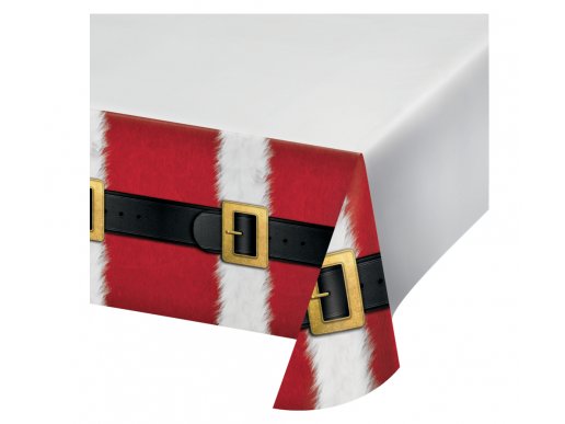 Santas suit paper tablecover 137cm x 259cm